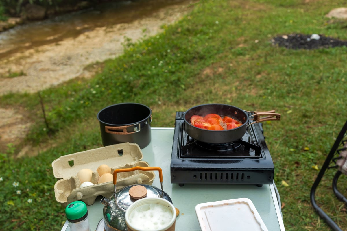Mexican Rice Bowl - hearty backcountry meal