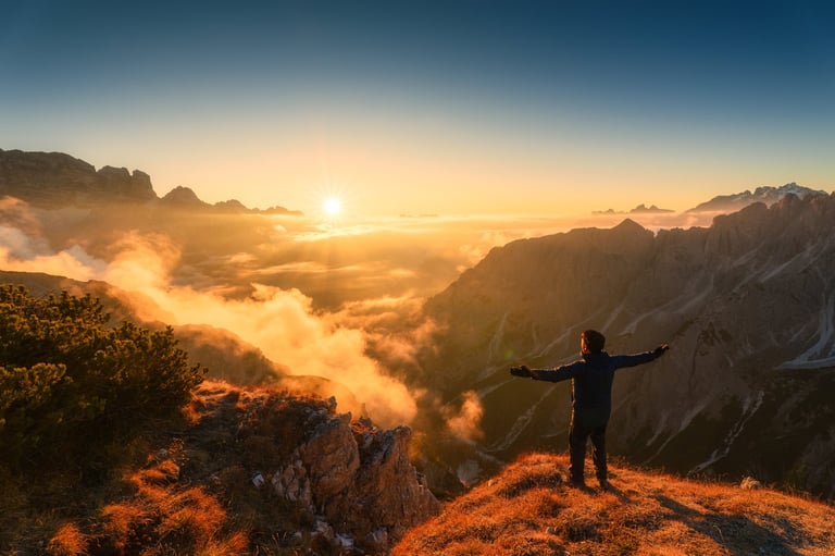 Alpine sunrise